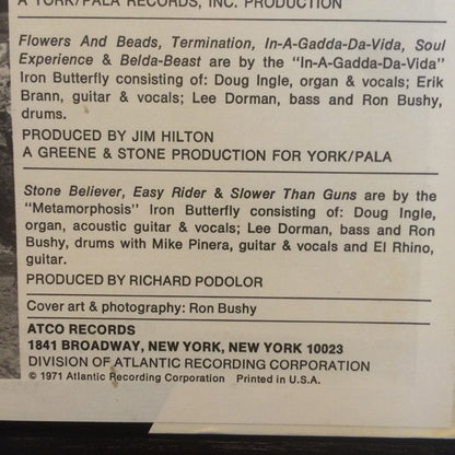 Iron Butterfly : The Best Of Iron Butterfly Evolution (LP, Comp, MO )