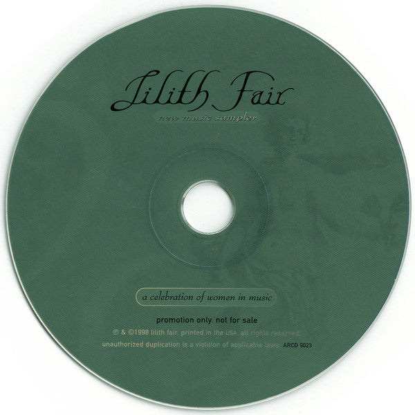 Various : Lilith Fair New Music Sampler (CD, Comp, Promo)