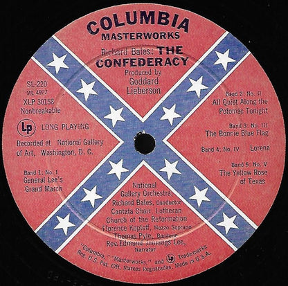 Richard Bales : The Confederacy (LP, Album, Mono + Box)