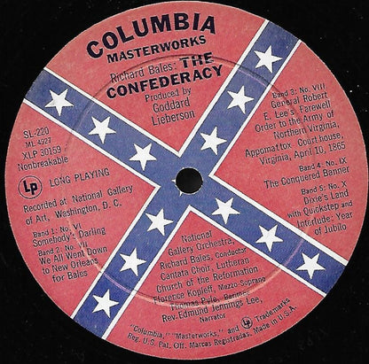 Richard Bales : The Confederacy (LP, Album, Mono + Box)
