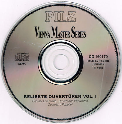 Süddeutsche Philharmonie Conducted By Alfred Scholz : Popular Overtures - Vol. 1 And 2 (2xCD, Comp)