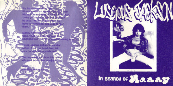 Luscious Jackson : In Search Of Manny (CD, MiniAlbum, RE, Jax)
