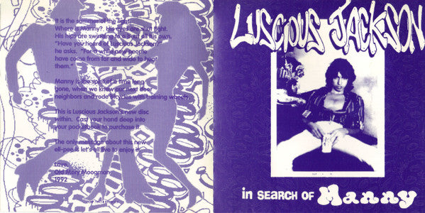 Buy Luscious Jackson : In Search Of Manny (CD, MiniAlbum, RE, Jax 