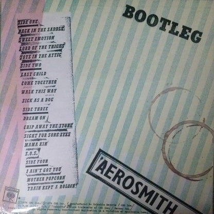 Aerosmith : Live! Bootleg (2xLP, Album, Ter)