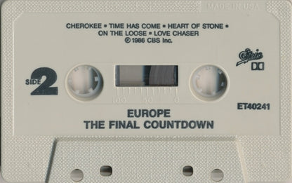 Europe (2) : The Final Countdown (Cass, Album)