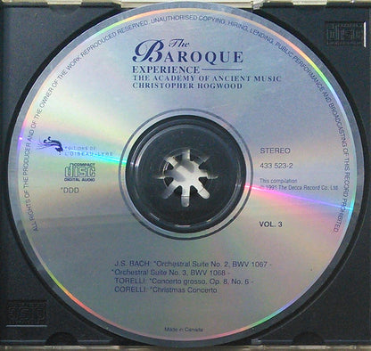 The Academy Of Ancient Music ‐ Christopher Hogwood : The Baroque Experience (5xCD, Comp)