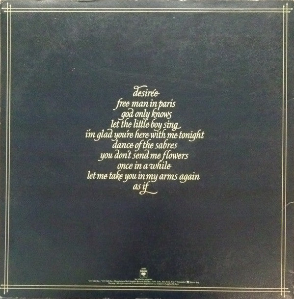 Neil Diamond : I'm Glad You're Here With Me Tonight (LP, Album, Ter)