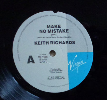 Keith Richards : Make No Mistake (7", Single)