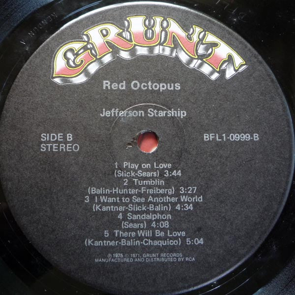 Buy Jefferson Starship : Red Octopus (LP, Album, Ind) Online for a