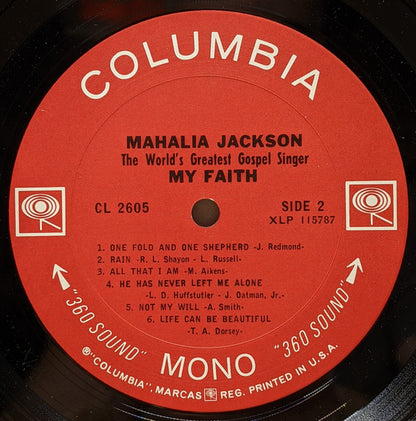 Mahalia Jackson : My Faith (LP, Album)