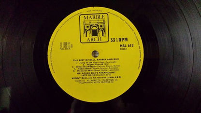 Kenny Ball, Chris Barber & Acker Bilk : The Best Of Ball, Barber & Bilk (LP, Comp, Mono)