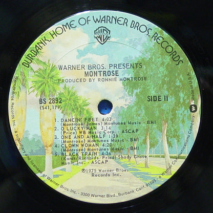 Montrose (2) : Warner Bros. Presents Montrose! (LP, Album, Los)
