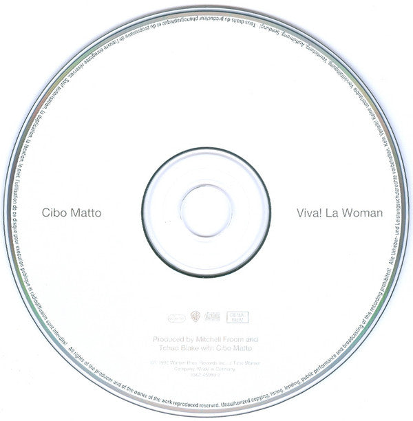 Cibo Matto : Viva! La Woman (CD, Album)