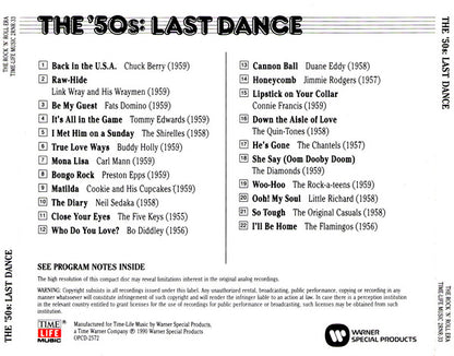 Various : The '50s: Last Dance (CD, Comp, Mono, RE, RM)