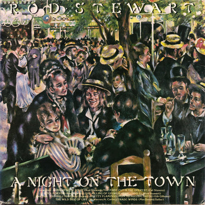 Rod Stewart : A Night On The Town (LP, Album, Pit)