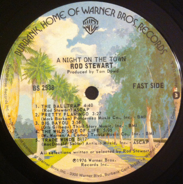 Rod Stewart – A Night On The Town – Vinyl (LP, Album), 1976