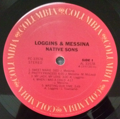 Loggins And Messina : Native Sons (LP, Album, San)
