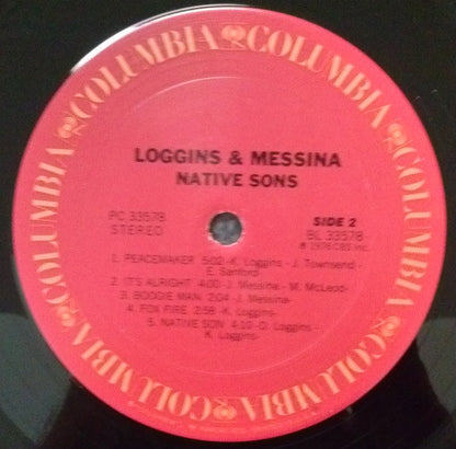 Loggins And Messina : Native Sons (LP, Album, San)