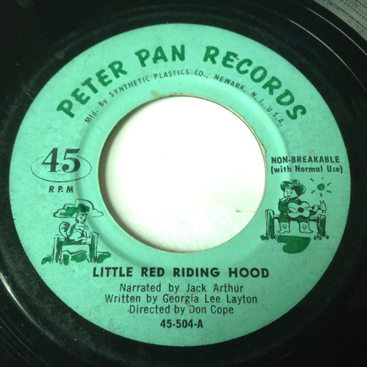 Peter Pan Players And Orchestra : Little Red Riding Hood (7", Non)