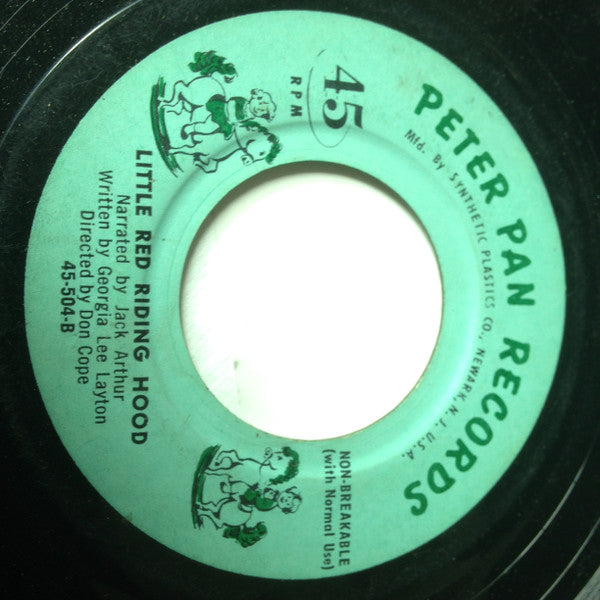 Peter Pan Players And Orchestra : Little Red Riding Hood (7", Non)