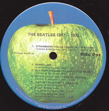 The Beatles : 1967-1970 (2xLP, Comp, RE, Gat)