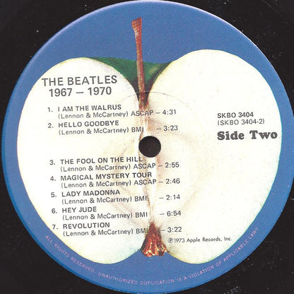 The Beatles : 1967-1970 (2xLP, Comp, RE, Gat)