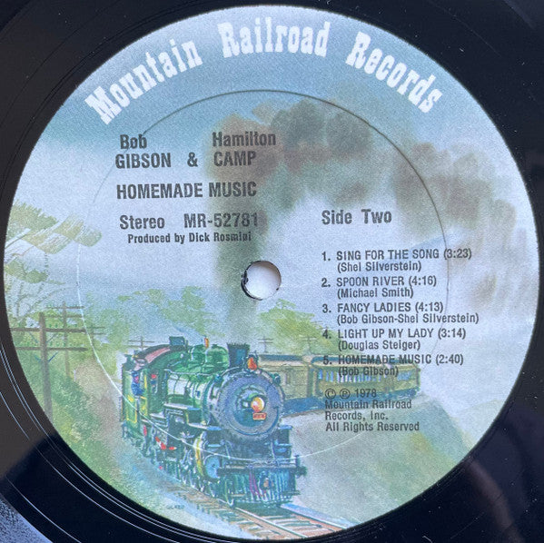 Bob Gibson & Hamilton Camp : Homemade Music (LP, Album)