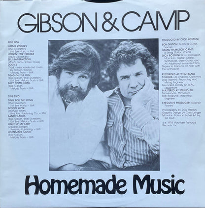 Bob Gibson & Hamilton Camp : Homemade Music (LP, Album)