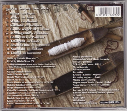 Antonio Onorato : Quatro Linguas Uma Alma (CD, Album)