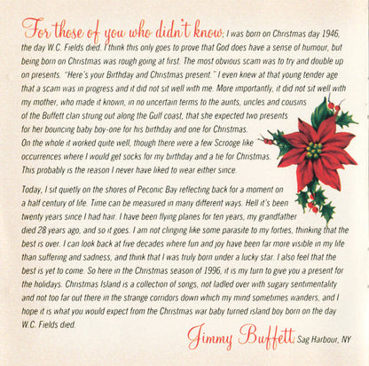 Jimmy Buffett : Christmas Island (CD, Album, Club)