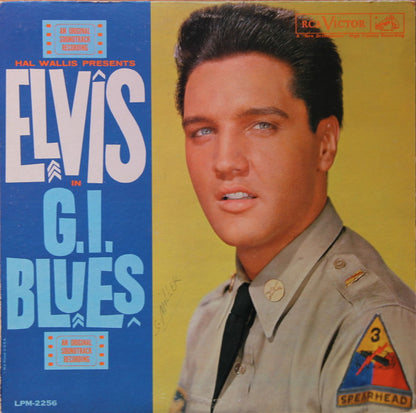 Elvis Presley : G. I. Blues (LP, Album, Mono, RP, Ind)