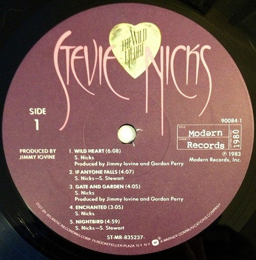 Stevie Nicks : The Wild Heart (LP, Album, All)