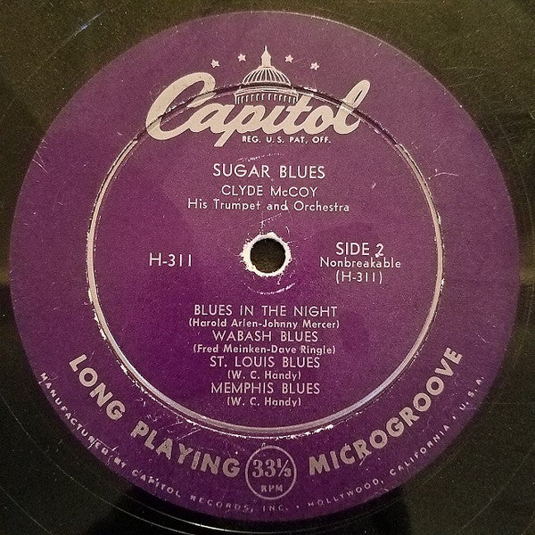 Buy Clyde McCoy : Clyde McCoy's Sugar Blues (10