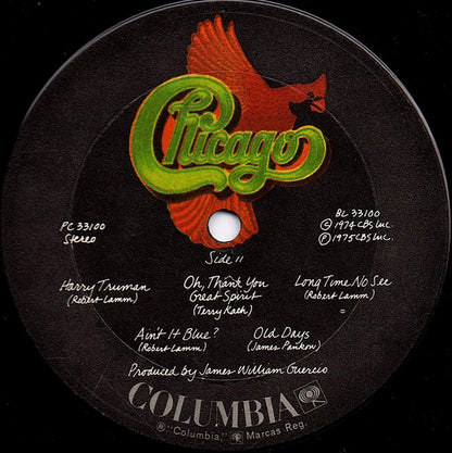 Chicago (2) : Chicago VIII (LP, Album, Ter)