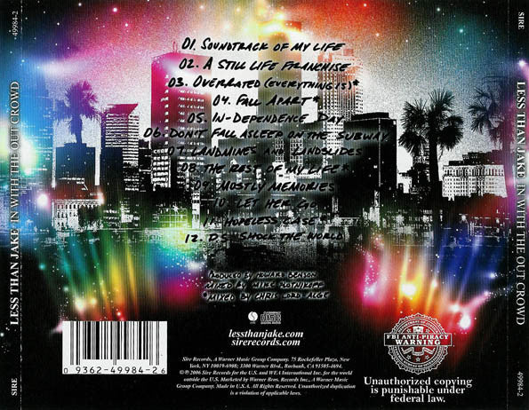 Less Than Jake : In With The Out Crowd (CD, Album)