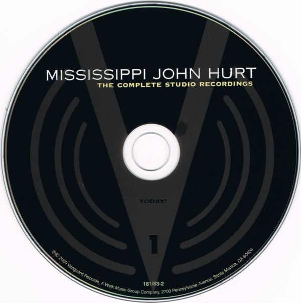 Mississippi John Hurt : The Complete Studio Recordings (3xCD, Comp)