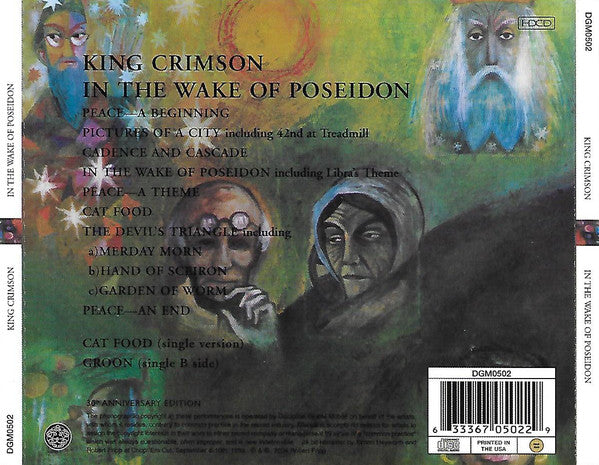 King Crimson : In The Wake Of Poseidon (HDCD, Album, RE, RM)