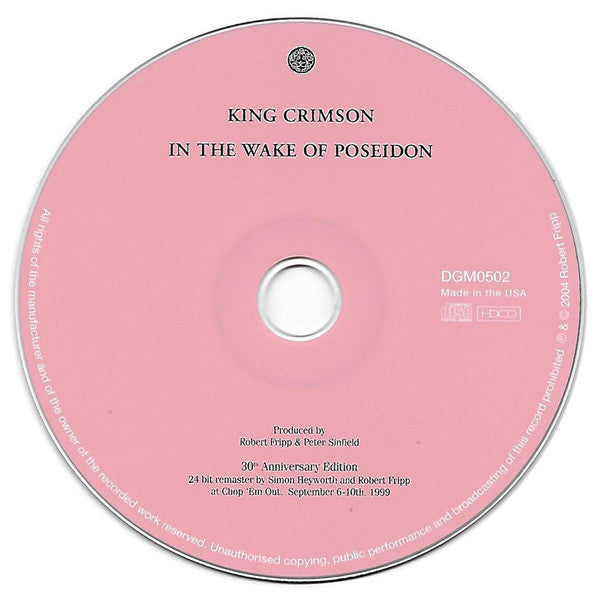 Buy King Crimson : In The Wake Of Poseidon (HDCD, Album, RE, RM