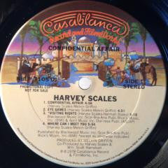 Harvey Scales : Confidential Affair (LP, Album, Promo)