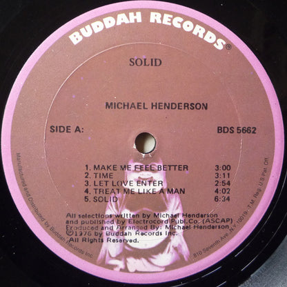 Michael Henderson : Solid (LP, Album)