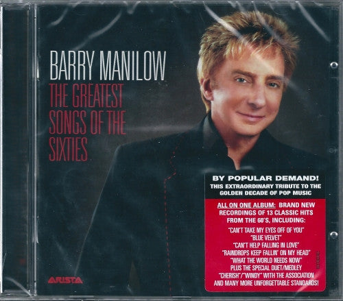 Barry Manilow : The Greatest Songs Of The Sixties (CD, Album)