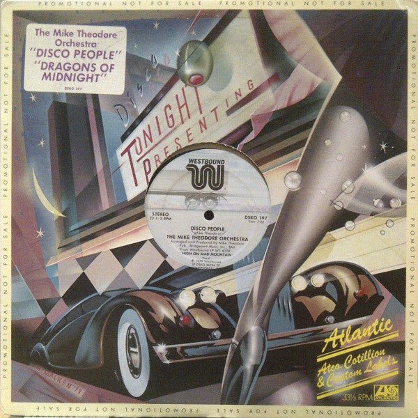 The Mike Theodore Orchestra : Disco People / Dragons Of Midnight (12", Promo)
