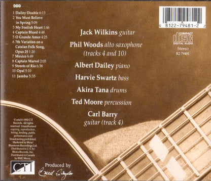Jack Wilkins : Mexico (CD, Album, RP)