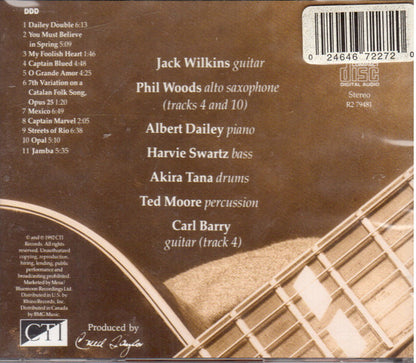 Jack Wilkins : Mexico (CD, Album, RP)