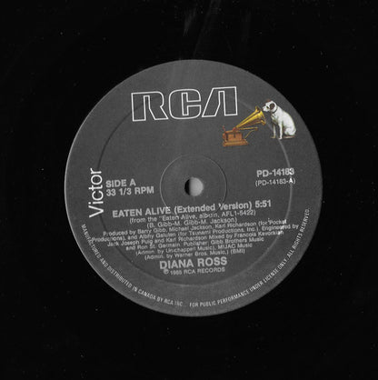 Diana Ross : Eaten Alive (12", Maxi)