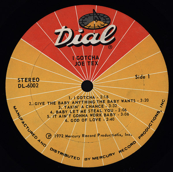 Buy Joe Tex : I Gotcha (LP, Album) Online for a great price – The