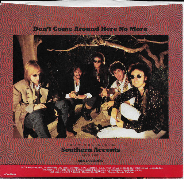 Tom Petty And The Heartbreakers : Don't Come Around Here No More (7", Single, Sid)