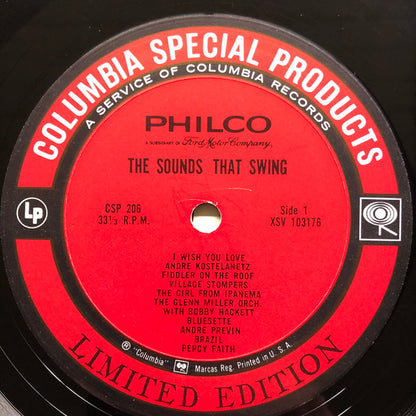 André Kostelanetz, Dave Brubeck, The Village Stompers, Art Van Damme, The Glenn Miller Orchestra, Neil Wolfe, André Previn, J.J. Johnson, Percy Faith, Duke Ellington : the sounds that SWING (LP, Comp)