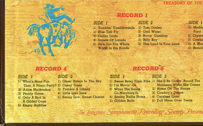 Ken Carson and the Choraliers : The Treasury Of The Golden West (6xLP + Box)