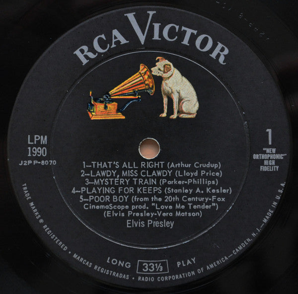 Elvis Presley : For LP Fans Only (LP, Comp, Mono, Roc)